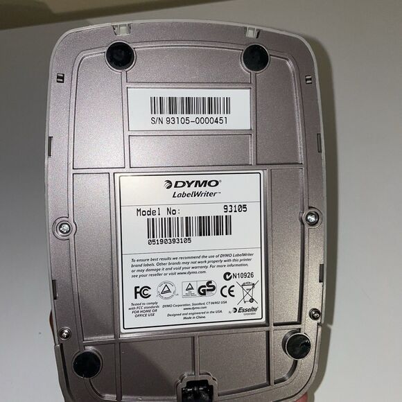 Dymo LabelWriter Duo Label Printer 93105 Thermal W/Book NO POWER CORD - Picture 8 of 8